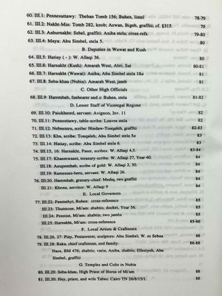 Ramesside inscriptions. Translated and annotated. Translations. Vol. III: Ramesses II, His Contemporaries.