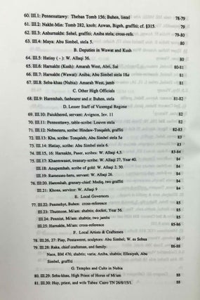 Ramesside inscriptions. Translated and annotated. Translations. Vol. III: Ramesses II, His Contemporaries.