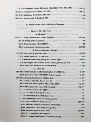 Ramesside inscriptions. Translated and annotated. Translations. Vol. III: Ramesses II, His Contemporaries.