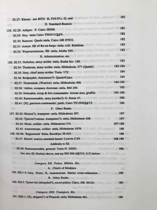 Ramesside inscriptions. Translated and annotated. Translations. Vol. III: Ramesses II, His Contemporaries.