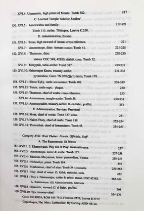 Ramesside inscriptions. Translated and annotated. Translations. Vol. III: Ramesses II, His Contemporaries.