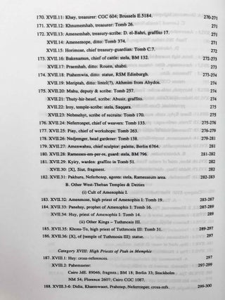 Ramesside inscriptions. Translated and annotated. Translations. Vol. III: Ramesses II, His Contemporaries.