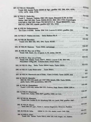 Ramesside inscriptions. Translated and annotated. Translations. Vol. III: Ramesses II, His Contemporaries.