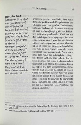 La création: poème pariétal = Die Schöpfung: ein Wandgedicht. La façade ptolémaïque du Temple d'Esna. Pour une poétique ptolémaïque.