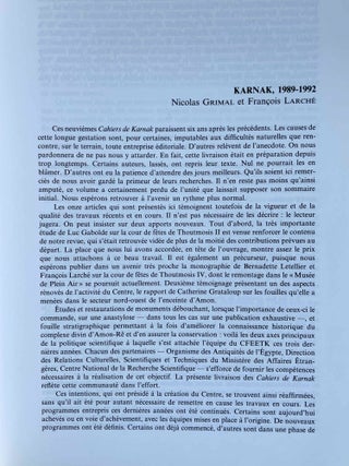 Cahiers de Karnak. Volume IX (1993)[newline]M8313-03.jpeg