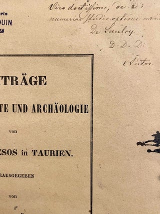 Item #M8315 Beiträge zur Geschichte und Archäologie von Cherronesos in Taurien. KÖHNE B., von[newline]M8315-00.jpeg