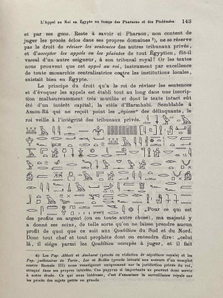 L'appel au roi en Egypte au temps des Pharaons et des Ptol&eacute;m&eacute;es