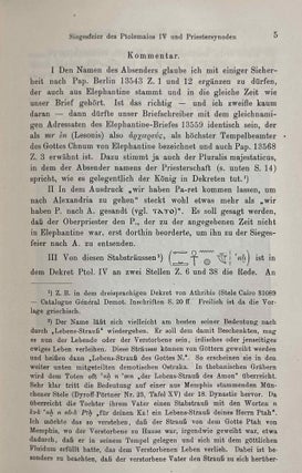 Eine neue Urkunde zu der Siegesfeier des Ptolemaios IV und die Frage der ägyptischen Priestersynoden