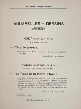 Collection Jean Sauphar. Antiquités égyptiennes, grecques, romaines. Objets d'art et de curiosité. Ameublement. Tableaux, dessins, gravures.