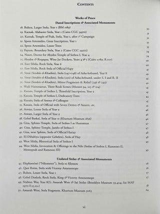 Ramesside inscriptions. Translated and annotated. Notes and comments. Vol. I: Ramesses I, Sethos I and Contemporaries.[newline]M8346c-03.jpeg