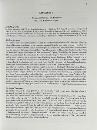 Ramesside inscriptions. Translated and annotated. Notes and comments. Vol. I: Ramesses I, Sethos I and Contemporaries.[newline]M8346c-13.jpeg