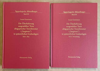 Item #M8348 Die Überlieferung ausgewählter Texte altägyptischer Literatur ("Sargtexte") in...[newline]M8348-00.jpeg