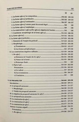 Etudes de néo-égyptien 1. La morphologie verbale (all published)
