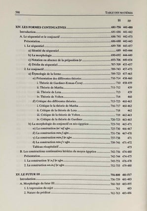 Etudes de néo-égyptien 1. La morphologie verbale (all published)
