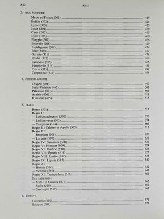Recueil des inscriptions concernant les cultes Isiaques (RICIS). Volumes 1 et 2 : Corpus. Volume 3: Planches (complete set)[newline]M8352-10.jpeg