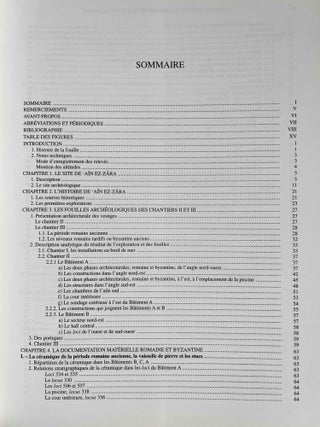 Fouilles archéologiques de 'Aïn ez-Zara / Callirrhoé, villégiature hérodienne[newline]M8359-03.jpeg