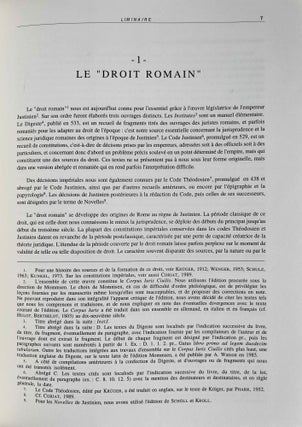 Les lois des bâtiments. Voisinage et habitat urbain dans l'Empire Romain. Recherches sur les rapports entre le droit et la construction privée du siècle d'Auguste au siècle de Justinien.