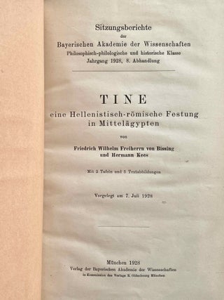 Tine. Eine hellenistisch-r&ouml;mische Festung in Mittel&auml;gypten.[newline]M8375-03.jpeg