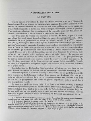 Recherches sur le recensement dans l’Egypte romaine (P. Bruxelles Inv. E. 7616)[newline]M8377-05.jpeg