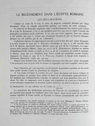 Recherches sur le recensement dans l’Egypte romaine (P. Bruxelles Inv. E. 7616)[newline]M8377-09.jpeg