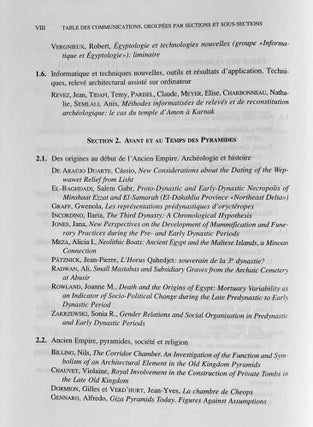 Proceedings of the Ninth International Congress of Egyptologists / Actes du neuvieme Congres International des Egyptologues. 2 volumes (complete set)