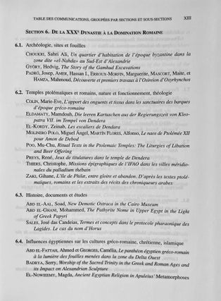 Proceedings of the Ninth International Congress of Egyptologists / Actes du neuvieme Congres International des Egyptologues. 2 volumes (complete set)[newline]M8379-10.jpeg