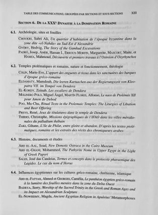 Proceedings of the Ninth International Congress of Egyptologists / Actes du neuvieme Congres International des Egyptologues. 2 volumes (complete set)