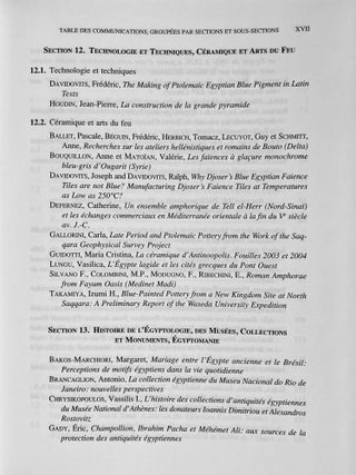 Proceedings of the Ninth International Congress of Egyptologists / Actes du neuvieme Congres International des Egyptologues. 2 volumes (complete set)[newline]M8379-14.jpeg