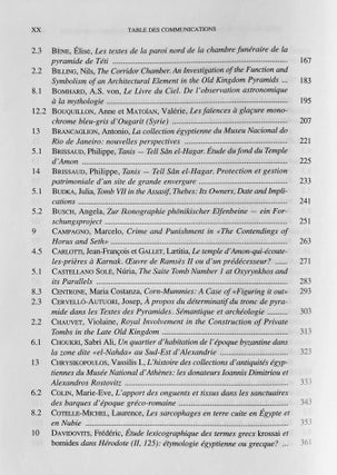 Proceedings of the Ninth International Congress of Egyptologists / Actes du neuvieme Congres International des Egyptologues. 2 volumes (complete set)