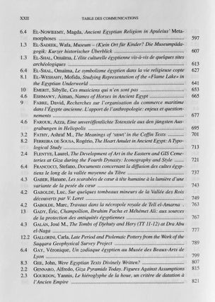 Proceedings of the Ninth International Congress of Egyptologists / Actes du neuvieme Congres International des Egyptologues. 2 volumes (complete set)