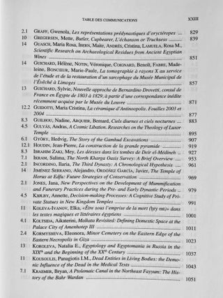 Proceedings of the Ninth International Congress of Egyptologists / Actes du neuvieme Congres International des Egyptologues. 2 volumes (complete set)