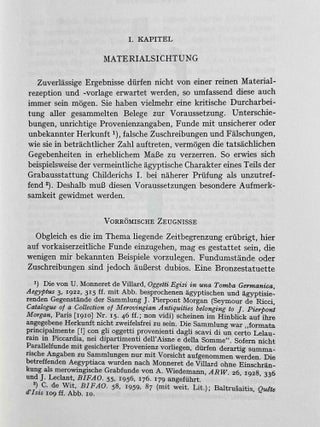 Die Zeugnisse ägyptischer Religion und Kunstelemente im römischen Deutschland