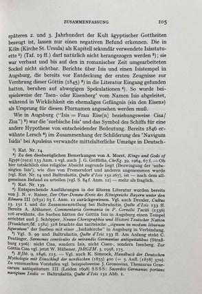 Die Zeugnisse ägyptischer Religion und Kunstelemente im römischen Deutschland