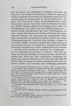 Die Zeugnisse ägyptischer Religion und Kunstelemente im römischen Deutschland