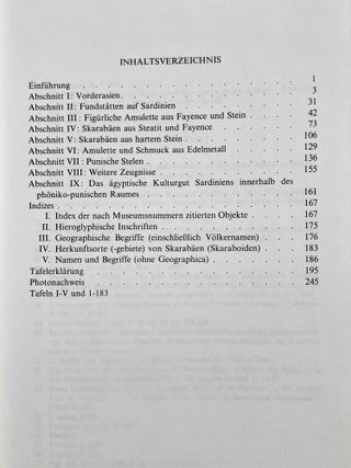 Agyptisches Kulturgut Im Phonikischen Und Punischen Sardinien. Vol. I: Textteil. Vol. II: Anmerkungen, Indizes und 188 Tafeln (complete set)[newline]M8386-11.jpeg