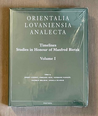 Timelines. Studies in Honour of Manfred Bietak. Vol. I, II & III (complete set)