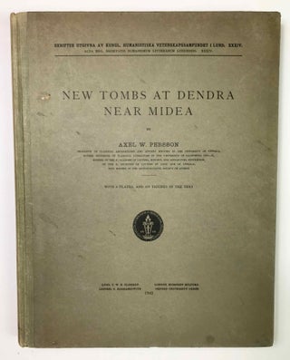Item #M8400 New tombs at Dendra near Midea. PERSSON Axel W[newline]M8400-00.jpeg