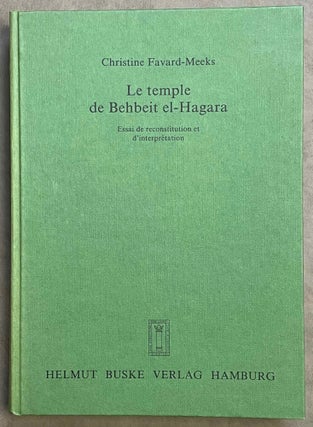 Item #M8411 Le temple de Behbeit el-Hagara. Essai de reconstitution et d'interprétation....[newline]M8411-00.jpeg
