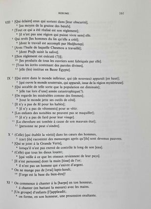 L'hymne à la crue du Nil. Tome I: Traduction et commentaire. Tome II: Présentation du texte. Texte synoptique. Planches. (complete set)[newline]M8412-06.jpeg
