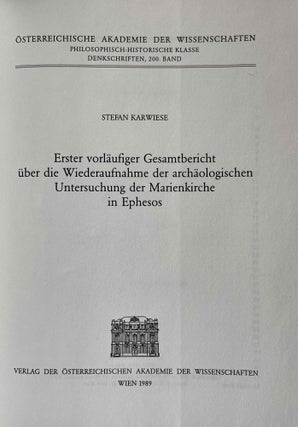 Erster vorläufiger Gesamtbericht über die Wiederaufnahme der archäologischen Untersuchung der Marienkirche in Ephesos (1984-1986)t[newline]M8423-01.jpeg