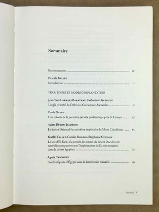 Grecs et Romains en Egypte. Territoires, espaces de la vie et de la mort, objets du prestige et du quotidien.