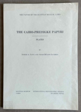 Item #M8463 The Cairo-Preisigke papyri. Plates. BÜLOW-JACOBSEN Adam - EL-SAWY Soheir[newline]M8463-00.jpeg
