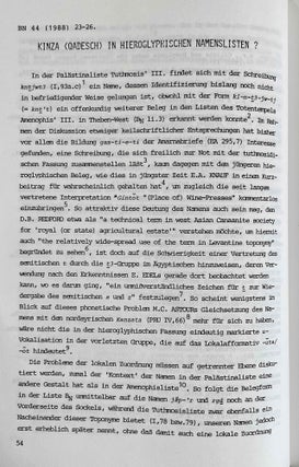 Beiträge zur Zeitgeschichte der Anfänge Israels. Dokumente, Materialien, Notizen.[newline]M8466-06.jpeg