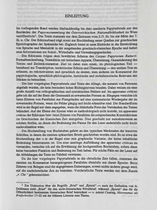 Fünfunddreissig griechische Papyrusbriefe aus der Spätantike