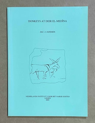 Item #M8470b Donkeys at Deir el-Medîna. JANSSEN Jacobus Johannes[newline]M8470b-00.jpeg
