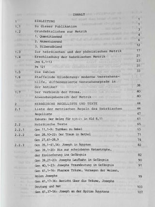 Metrik des Hebräischen und Phönizischen
