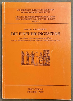 Item #M8481 Die Einführungsszene. Entwicklung eines mesopotamischen Motivs von der...