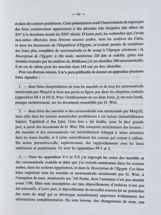 Les marchés du Caire. Traduction annotée du texte de Maqrizi.