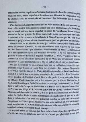 Les marchés du Caire. Traduction annotée du texte de Maqrizi.