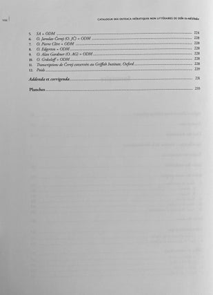 Catalogue des ostraca hiératiques non littéraires de Deir el-Medîneh. Tome XII: Nos 10276-10405[newline]M8491-03.jpeg